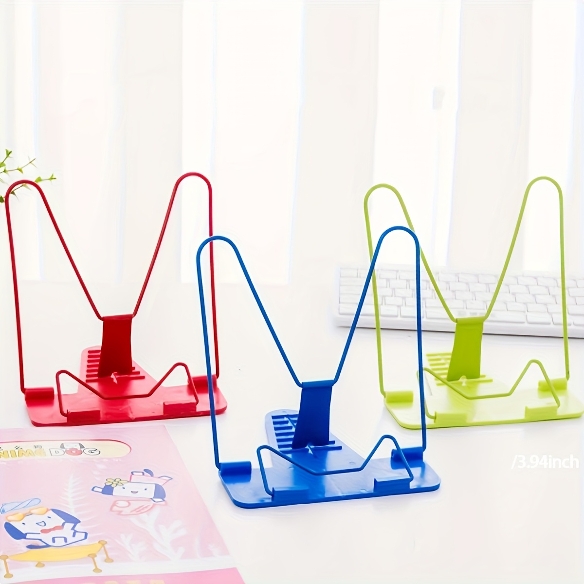 Tablet Accessories For Reading - حامل كتب مكتبي قابل للطي، حامل