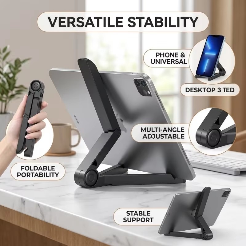 Graphic Tablet Accessories - حامل أجهزة لوحية عالمي قابل للطي
