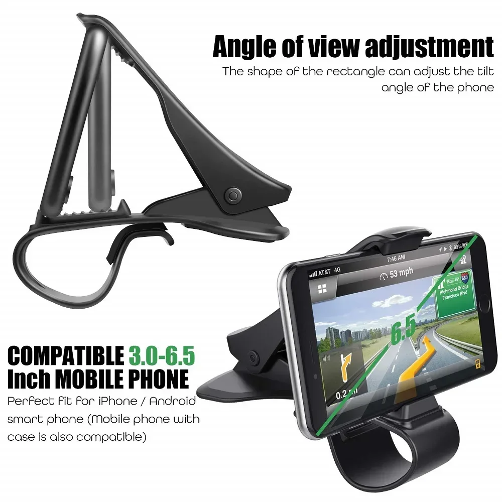 Car Accessories Tablet Holder - حامل هاتف محمول عالمي للسيارة، مشبك