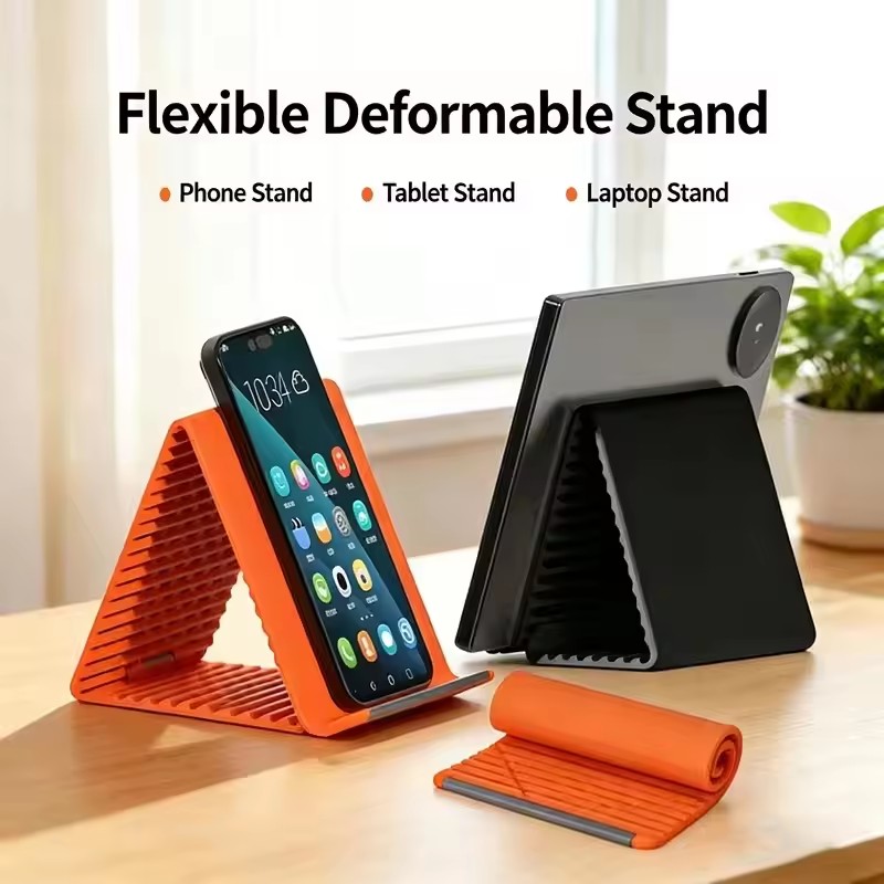 Tablet Accessory - حامل هاتف محمول مرن من السيليكون