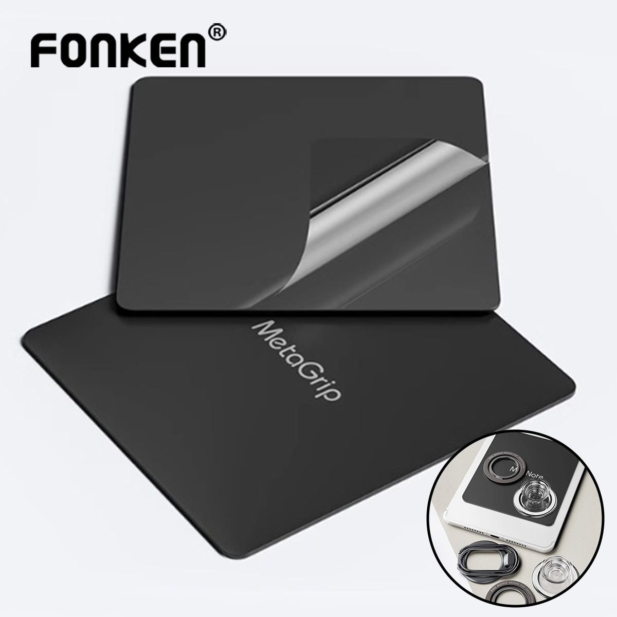 Tablet Accessories For Reading - حامل مغناطيسي عالمي لاصق للآيباد/التابلت، حامل