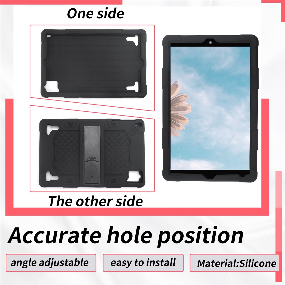 Boox Tablet Accessories - حافظة تابلت A49T مقاس 10.1 بوصة،