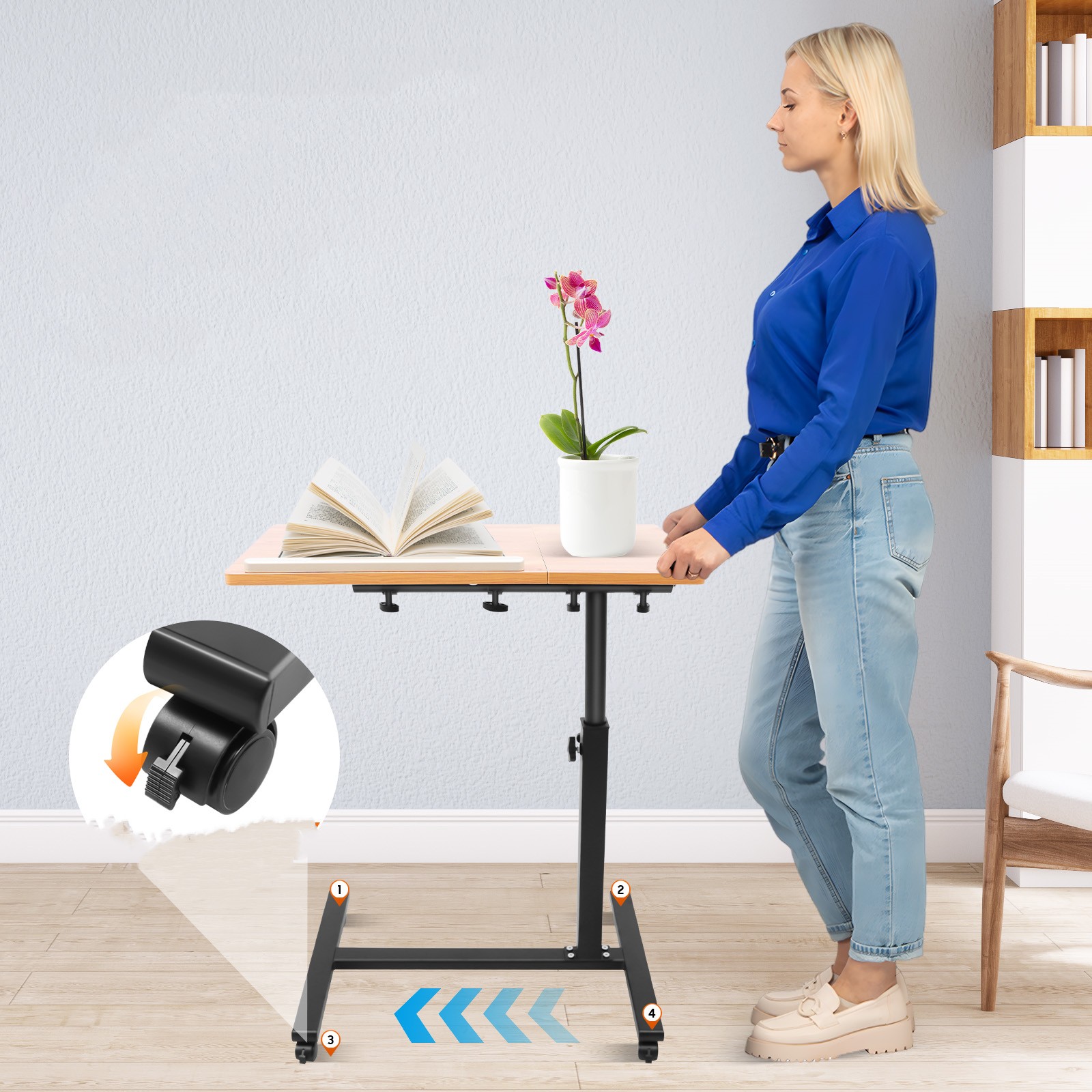 طاولة لاب توب متنقلة قابلة للت - مراجعة Tablet Lap Desk وسعره