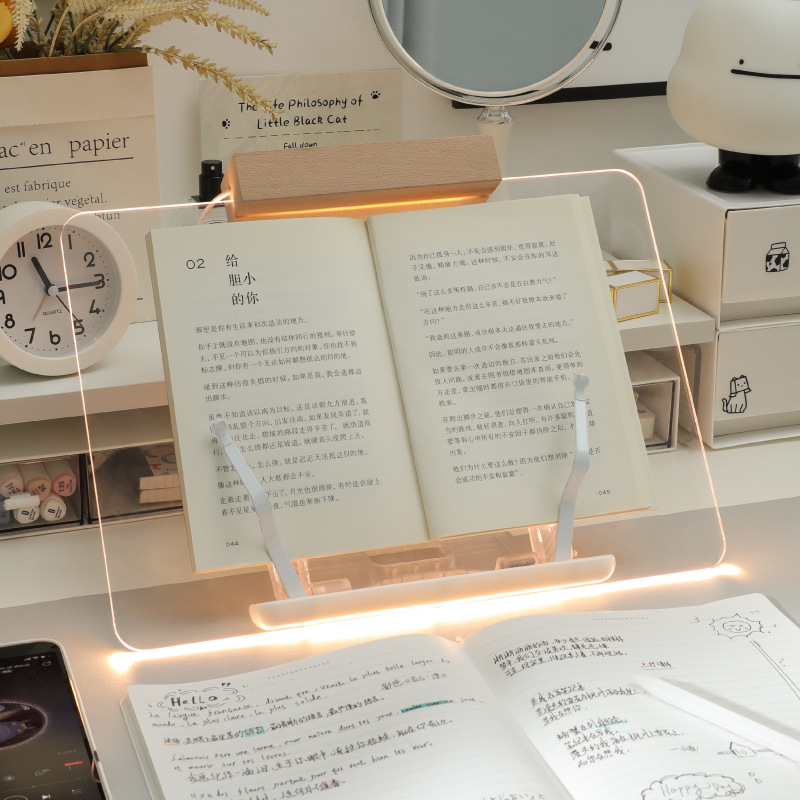 حامل قراءة شفاف من الأكريليك م - مراجعة Tablet Accessories For Reading وسعره