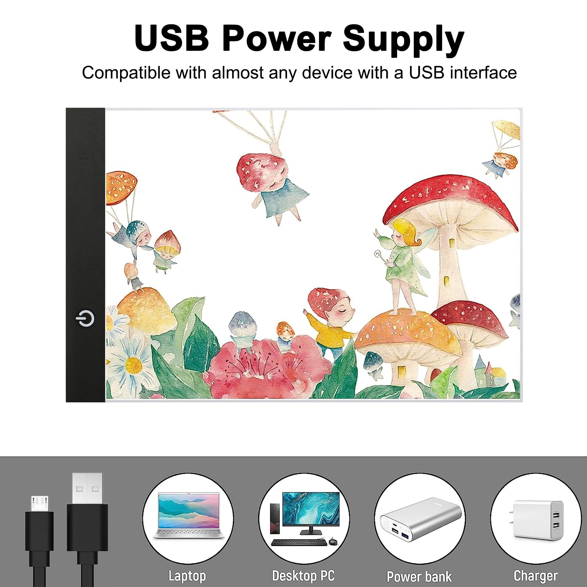 لوحة إضاءة LED قابلة للتعتيم ب - مراجعة Graphic Tablet Accessories وسعره