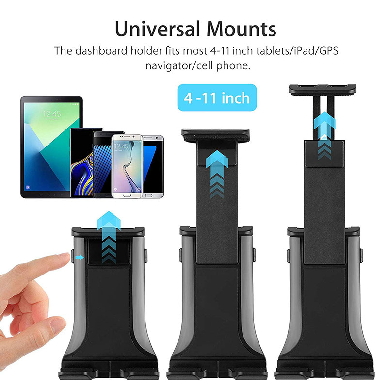 العالمي 5-12.9 ''بوصة اللوحي ت - مراجعة Car Accessories Tablet Holder وسعره