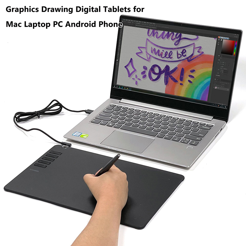 تابلت رسومات T1161/T906/ T605  - مراجعة Graphic Tablet Accessories وسعره