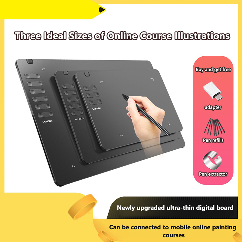 تابلت رسومات T1161/T906/ T605  - مراجعة Graphic Tablet Accessories وسعره