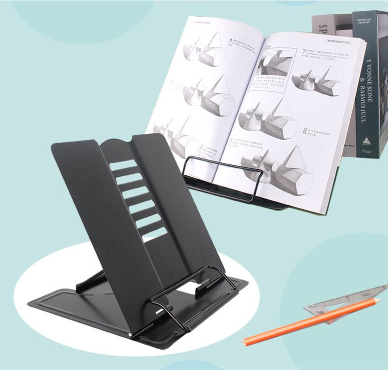 حامل كتب معدني محمول قابل للتع - مراجعة Tablet Accessories For Reading وسعره