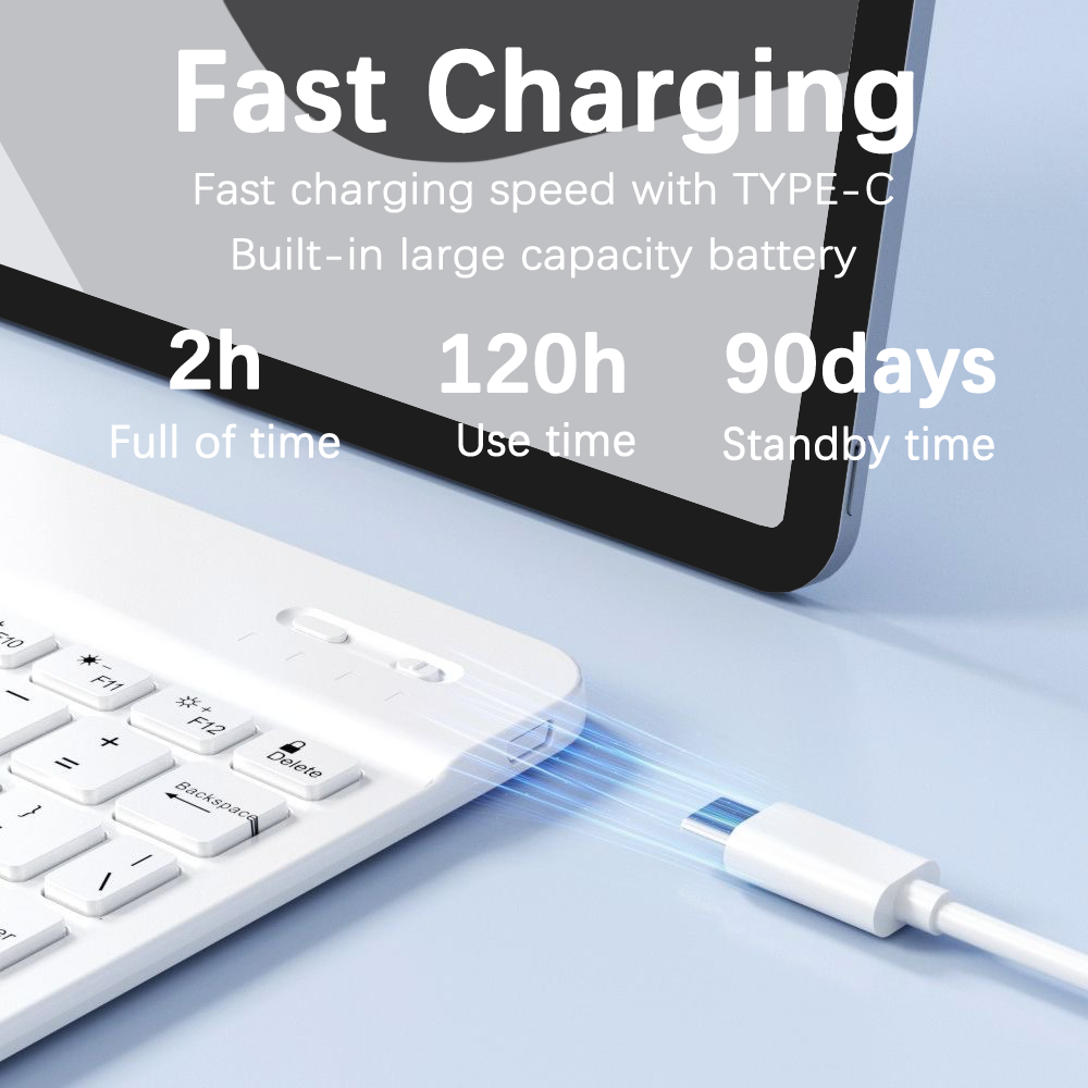 لوحة مفاتيح لاسلكية متوافقة مع - مراجعة Tablet Accessories Kit وسعره