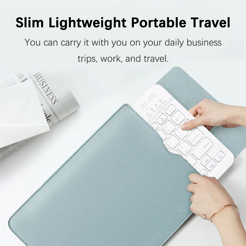 لوحة مفاتيح لاسلكية متوافقة مع - مراجعة Tablet Accessories Kit وسعره
