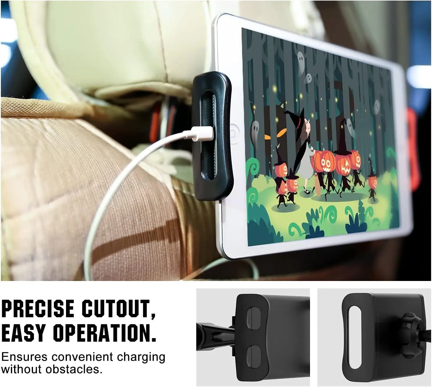 حامل تابلت للسيارة، حامل مسند  - مراجعة Car Accessories Tablet Holder وسعره