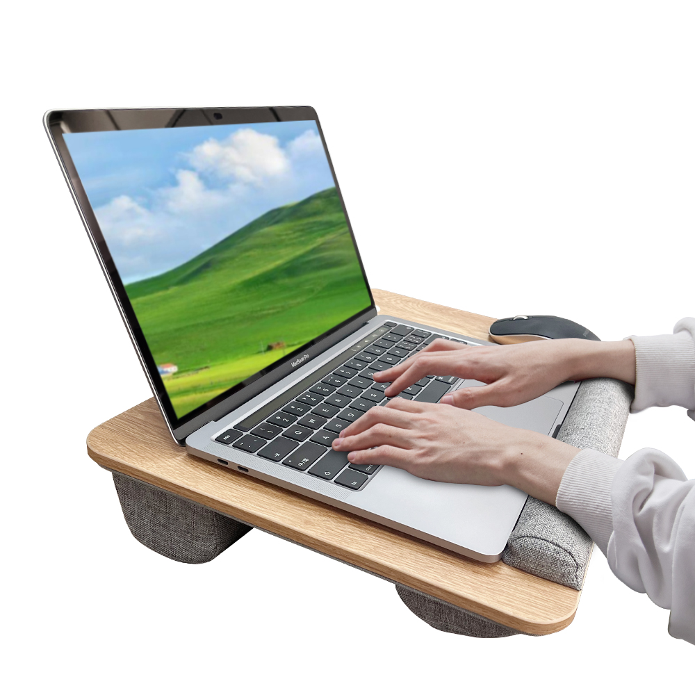 طاولة دراسة سرير معلق خشبي من  - مراجعة Tablet Lap Desk وسعره