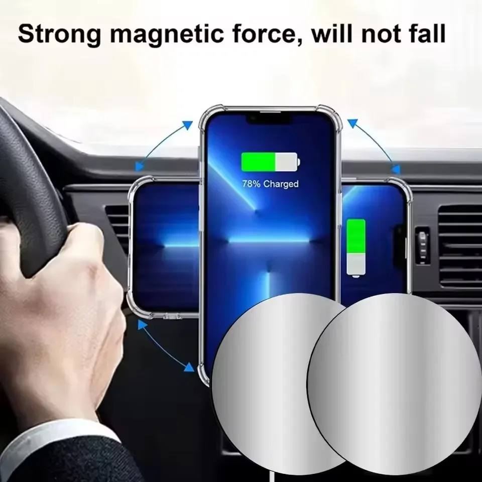1-5 قطع قرص معدني مغناطيسي 8 س - مراجعة Car Accessories Tablet Holder وسعره