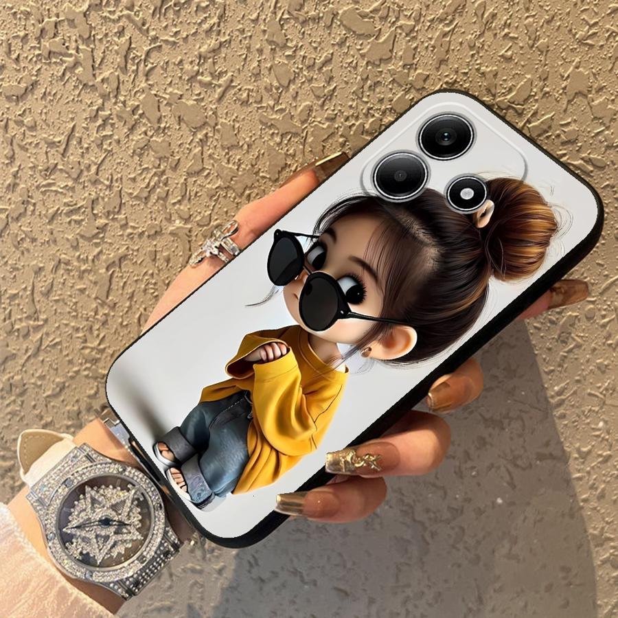 غطاء هاتف بنمط فتاة كرتونية له - مراجعة Tablet Accessories For Girls وسعره