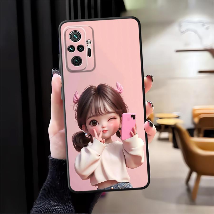 غطاء هاتف بنمط فتاة كرتونية له - مراجعة Tablet Accessories For Girls وسعره
