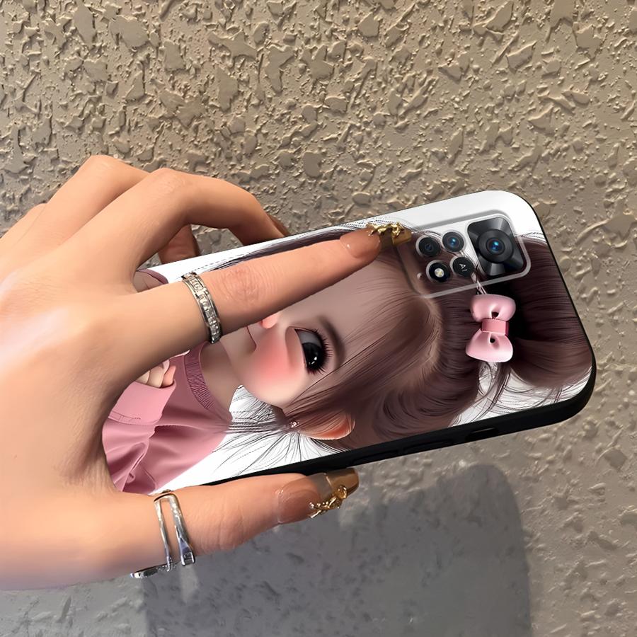 غطاء هاتف بنمط فتاة كرتونية له - مراجعة Tablet Accessories For Girls وسعره