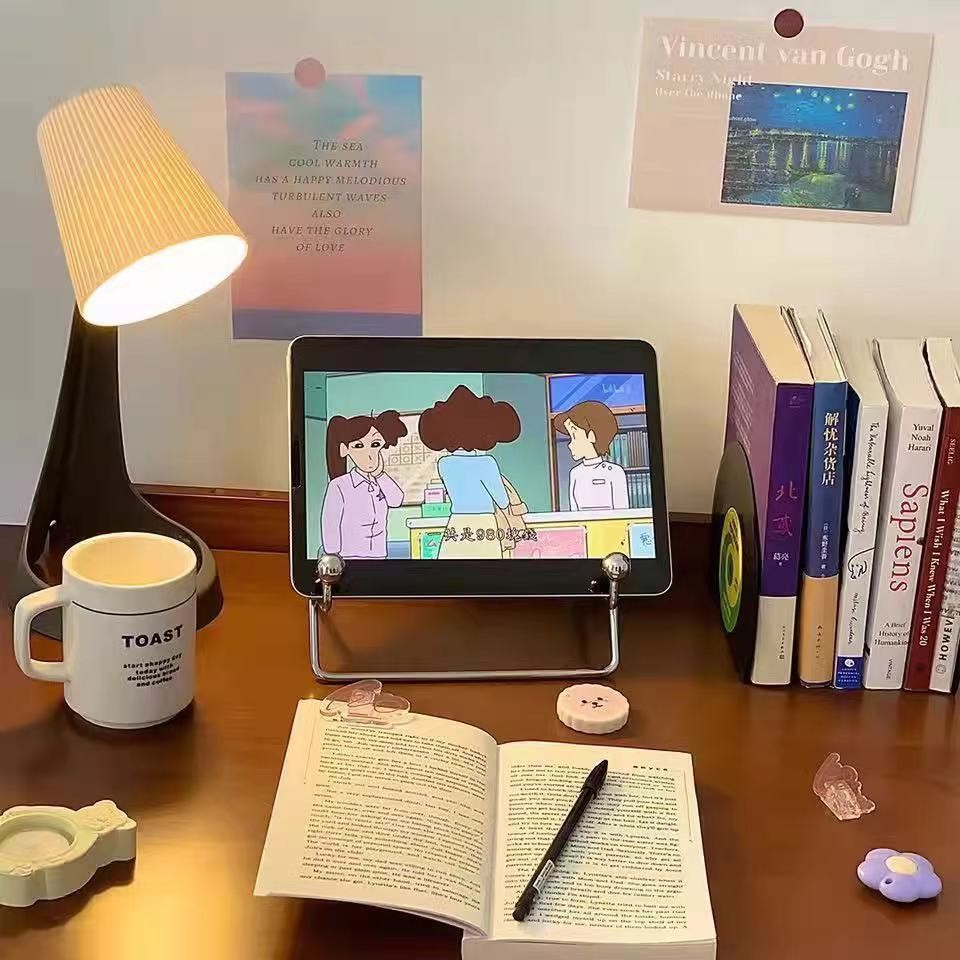 حامل معدني محمول قابل للتعديل  - مراجعة Tablet Accessories For Reading وسعره