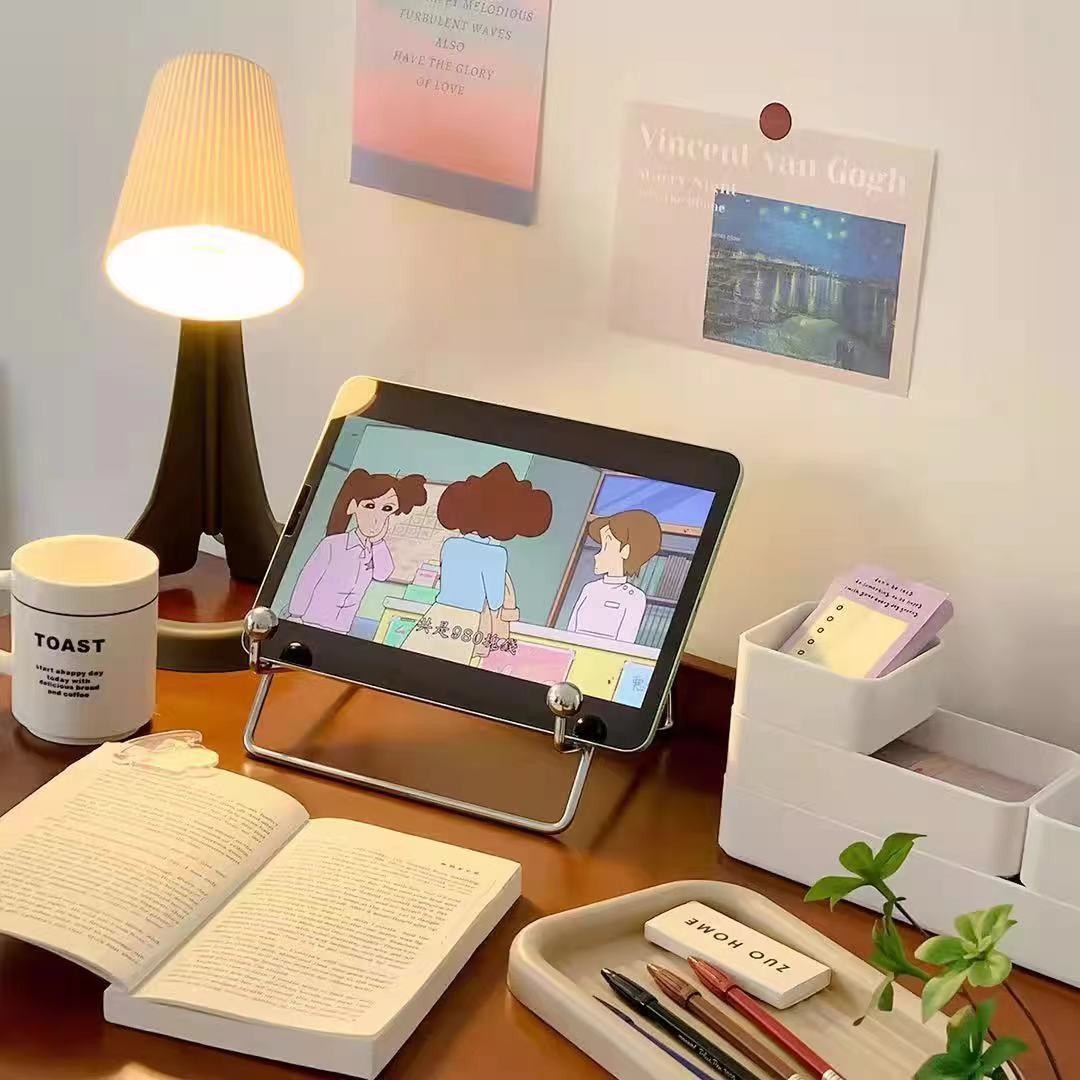 حامل معدني محمول قابل للتعديل  - مراجعة Tablet Accessories For Reading وسعره