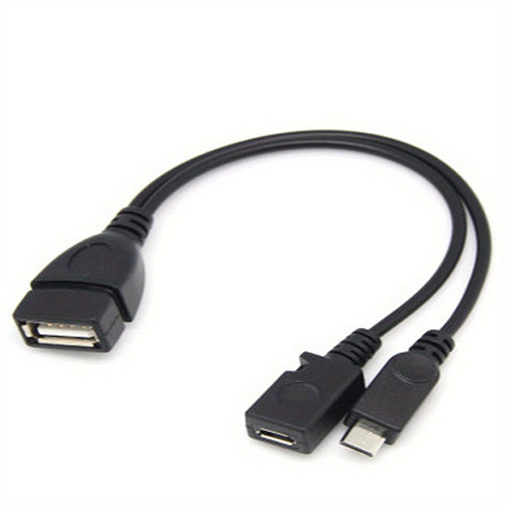 محول مقسم OTG USB إلى Micro US - مراجعة Fire Tablet Accessories وسعره