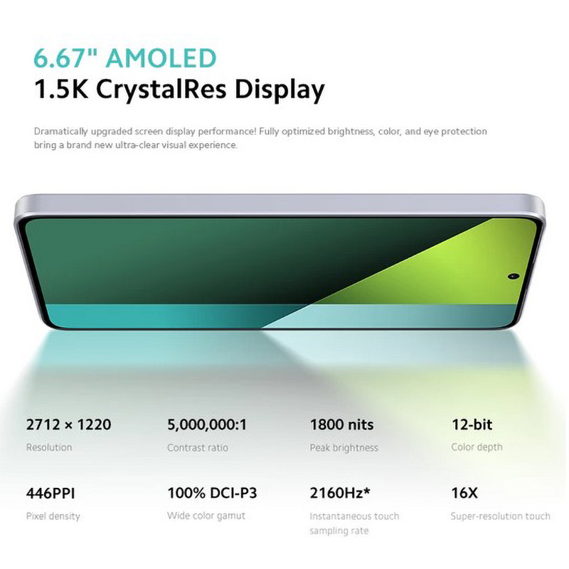 هاتف شاومي ريدمي نوت 13 برو 5G - مراجعة Xiaomi Redmi Note 13 وسعره